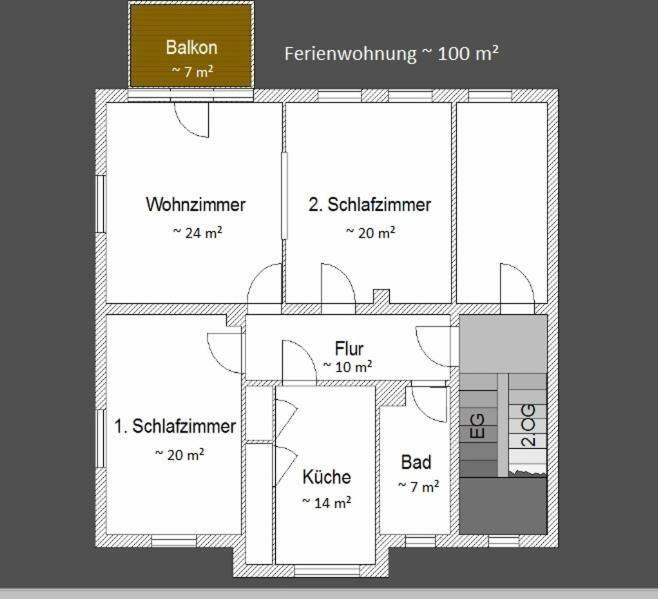 Ferienwohnung „Lena“ Meißen Esterno foto